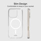 SBS - Caz Light Mag s MagSafe pentru iPhone 15 Pro, transparent