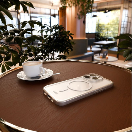 SBS - Caz Light Mag s MagSafe pentru iPhone 15 Pro, transparent
