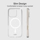 SBS - Caz Light Mag s MagSafe pentru iPhone 15 Pro Max, transparent