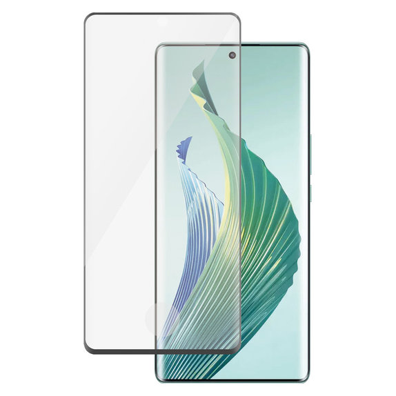 Sticlă securizată UWF pentru Honor Magic5 Lite, Negru, PanzerGlass