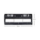 Ecovacs Deebot N-series, T-series, X1-series, Ozmo-series - Capac perie principală (Negru)