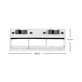 Ecovacs Deebot N-series, T-series, X1-series, Ozmo-series - Capac perie principală (Alb)