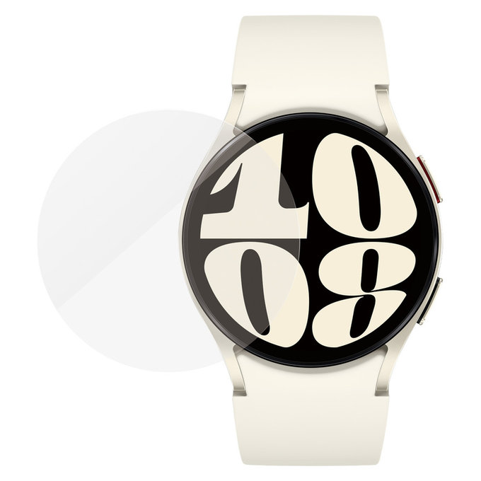 Sticlă securizată Flat Glass AB pentru Samsung Galaxy Watch6 44 mm, Transparent, PanzerGlass