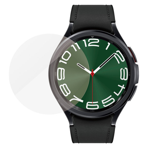 Sticlă securizată Flat Glass AB pentru Samsung Galaxy Watch6 47 mm, Transparent, PanzerGlass