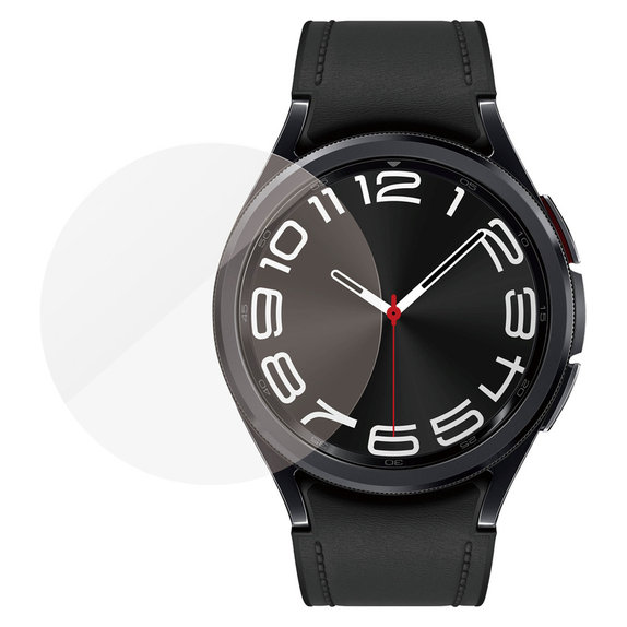 Sticlă securizată Flat Glass AB pentru Samsung Galaxy Watch6 43 mm, Transparent, PanzerGlass
