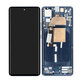 Motorola Edge 30 Fusion - Ecran LCD + Sticlă Tactilă + Ramă (Neptune Blue) - 5D68C21190 Genuine Service Pack