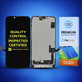 Ecran Soft OLED pentru iPhone 14, Sticlă tactilă cu ramă, FixPremium