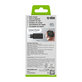 Adaptor de călătorie NanoTube 2x USB-C/USB-A, GaN, 65 W PD, negru, SBS