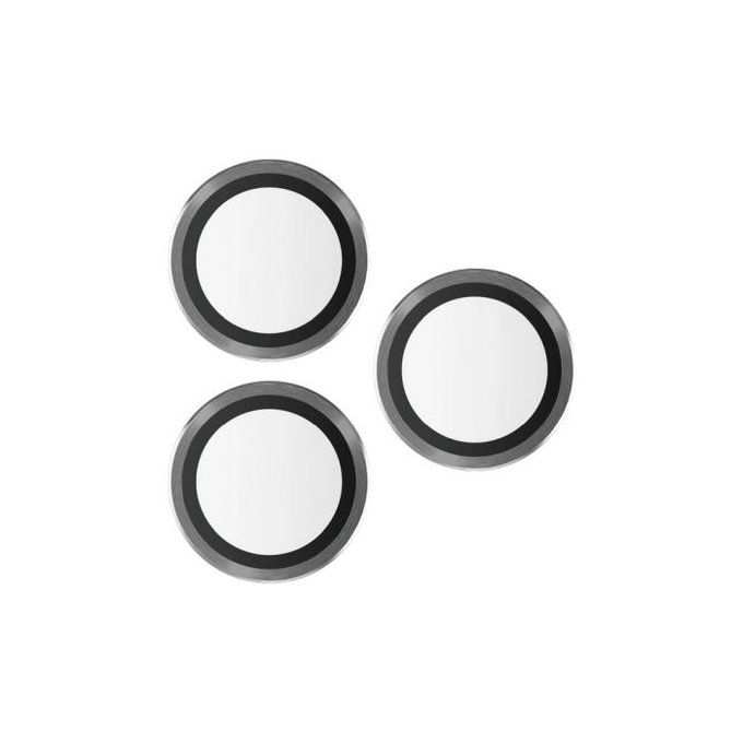 PanzerGlass - Capac de protecție a obiectivul camerei Hoops pentru iPhone 13 Pro a 13 Pro Max, negru