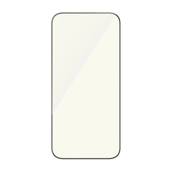 Sticlă securizată UWF Eyecare cu aplicator pentru iPhone 15 Pro, Negru, PanzerGlass