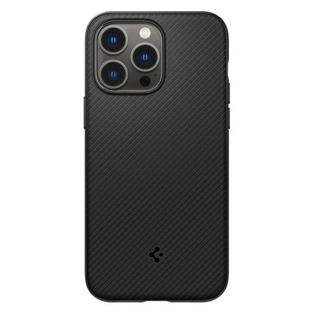 Spigen - Caz Mag Armor cu MagSafe pentru iPhone 14 Pro Max, Matte Black