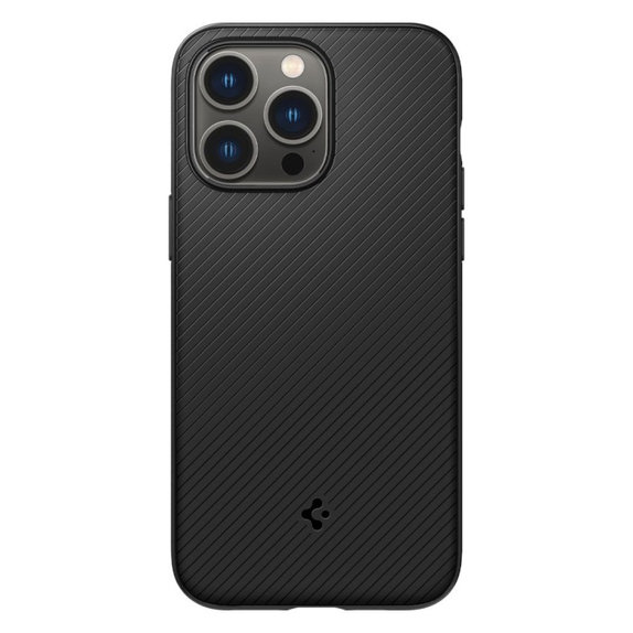 Spigen - Caz Mag Armor cu MagSafe pentru iPhone 14 Pro, Matte Black