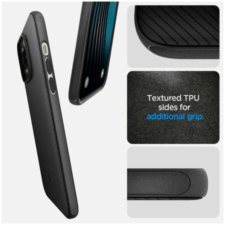 Spigen - Caz Mag Armor cu MagSafe pentru iPhone 14 Pro, Matte Black