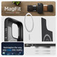 Spigen - Caz Mag Armor cu MagSafe pentru iPhone 14 Pro, Matte Black