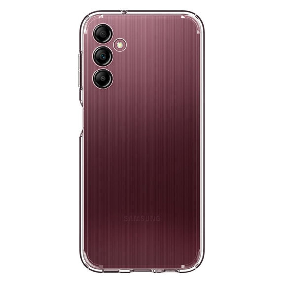 Spigen - Caz Liquid Air pentru Samsung Galaxy A14 5G, Crystal Clear