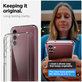 Spigen - Caz Liquid Air pentru Samsung Galaxy A14 5G, Crystal Clear