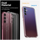 Spigen - Caz Liquid Air pentru Samsung Galaxy A14 5G, Crystal Clear