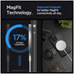 Spigen - Caz Mag Armor cu MagSafe pentru iPhone 15 Pro Max, Matte Black