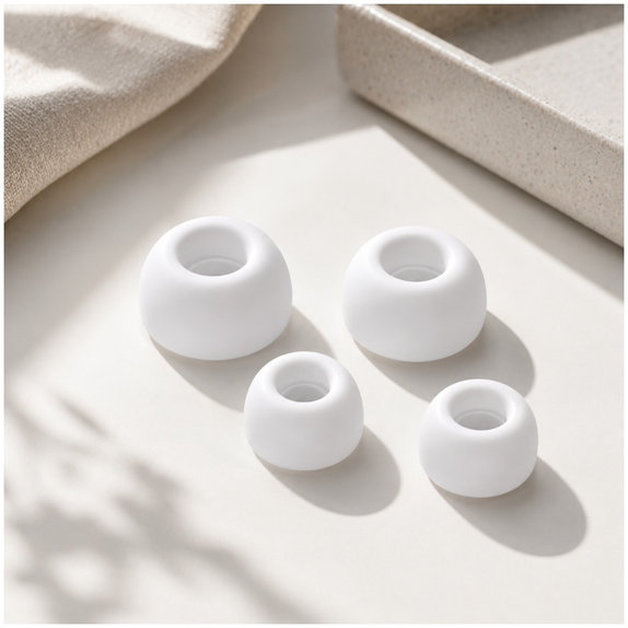 FixPremium - AirPods Pro Tips - Set 2 buc. (L, S), white