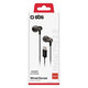 SBS - Căști Metal Pro 2.0, USB-C, negru
