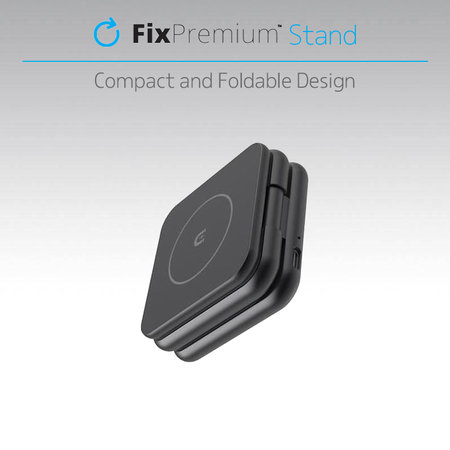 FixPremium - Suport pliabil cu MagSafe, negru