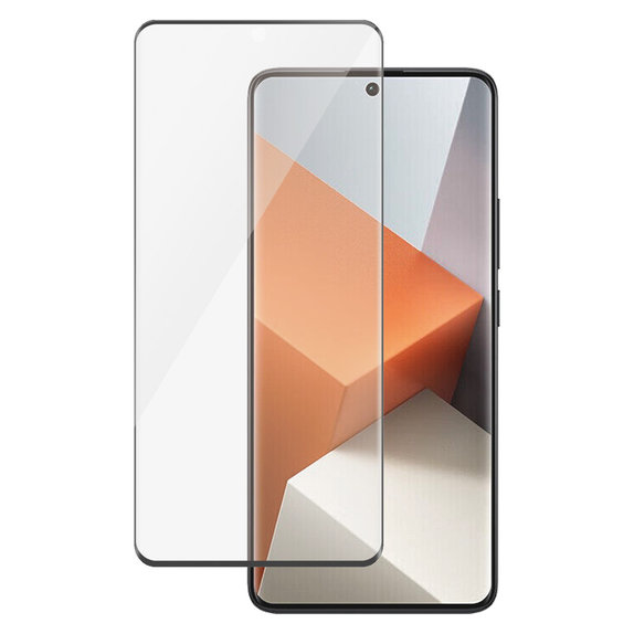 Sticlă securizată UWF pentru Xiaomi Redmi Note 13 Pro+, Negru, PanzerGlass