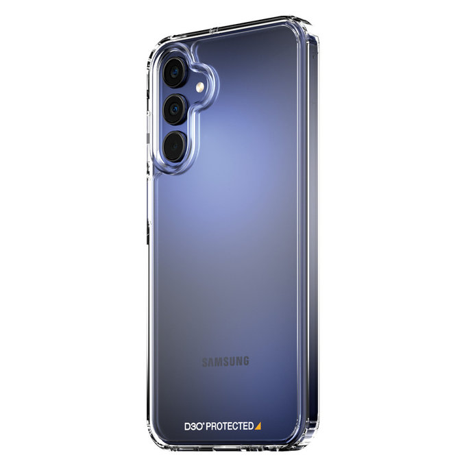 Caz HardCase D3O pentru Samsung Galaxy A15/A15 5G, Transparent, PanzerGlass