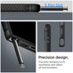Spigen - Caz Rugged Armor pentru Samsung Galaxy S24 Ultra, Matte Black