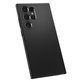 Spigen - Caz Liquid Air pentru Samsung Galaxy S24 Ultra, Matte Black