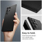Spigen - Caz Liquid Air pentru Samsung Galaxy S24 Ultra, Matte Black
