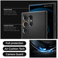 Spigen - Caz Liquid Air pentru Samsung Galaxy S24 Ultra, Matte Black