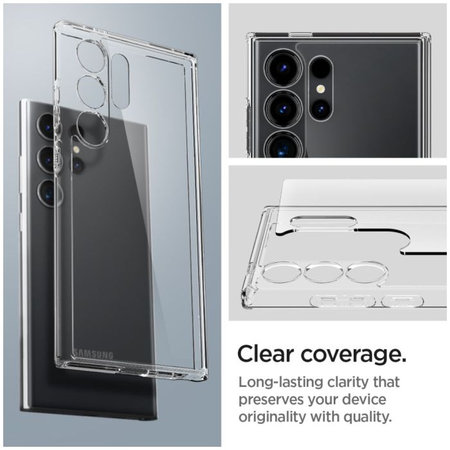 Spigen - Caz Ultra Hybrid pentru Samsung Galaxy S24 Ultra, transparent