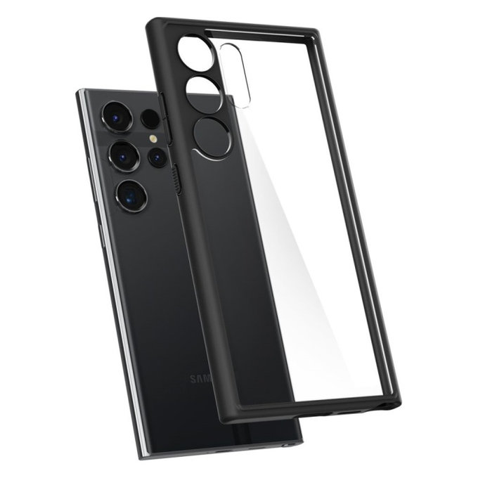 Spigen - Caz Ultra Hybrid pentru Samsung Galaxy S24 Ultra, Matte Black