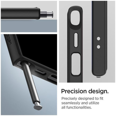 Spigen - Caz Ultra Hybrid pentru Samsung Galaxy S24 Ultra, Matte Black