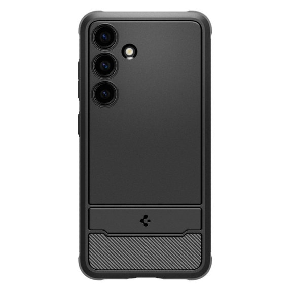 Spigen - Caz Rugged Armor pentru Samsung Galaxy S24+, Matte Black