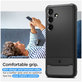 Spigen - Caz Rugged Armor pentru Samsung Galaxy S24+, Matte Black