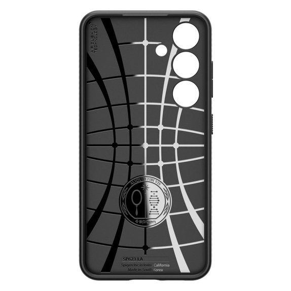 Spigen - Caz Liquid Air pentru Samsung Galaxy S24+, Matte Black