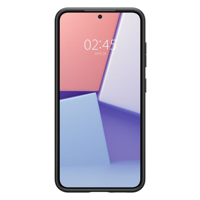 Spigen - Caz Liquid Air pentru Samsung Galaxy S24+, Matte Black