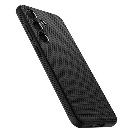 Spigen - Caz Liquid Air pentru Samsung Galaxy S24+, Matte Black