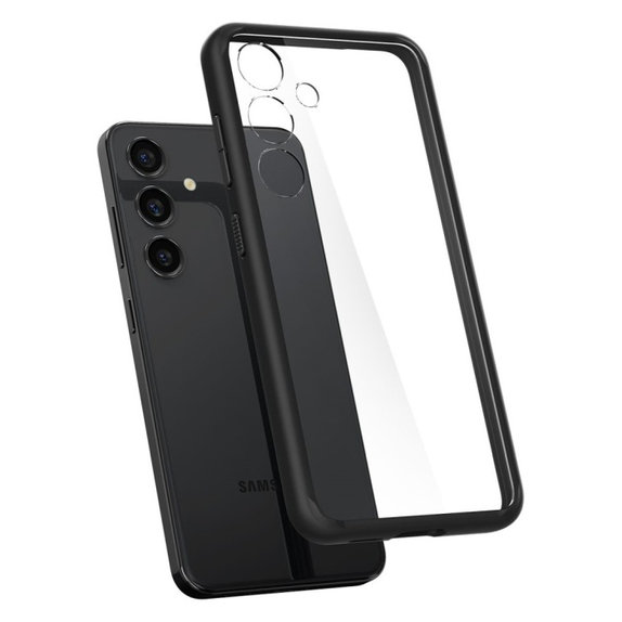 Spigen - Caz Ultra Hybrid pentru Samsung Galaxy S24+, Matte Black