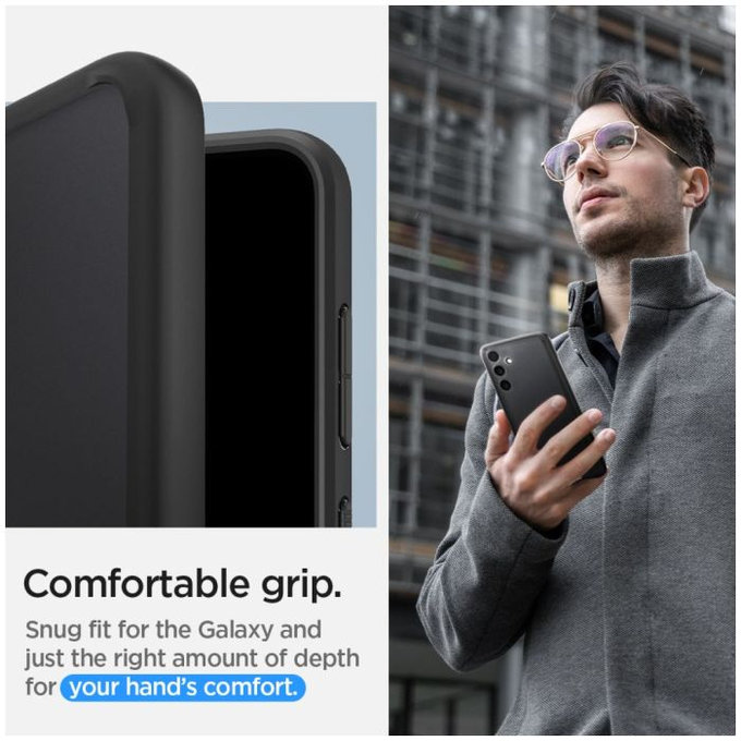 Spigen - Caz Ultra Hybrid pentru Samsung Galaxy S24+, Frost Black