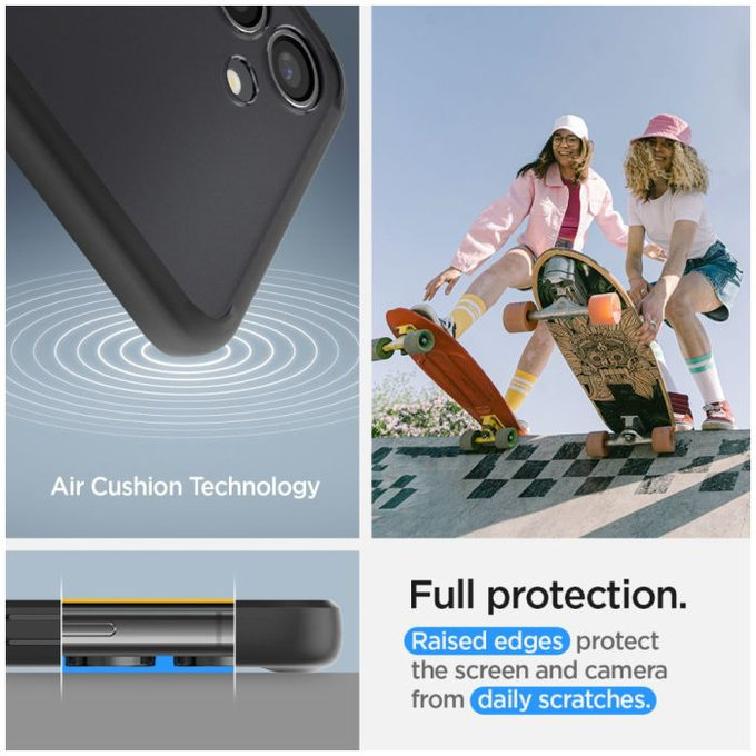 Spigen - Caz Ultra Hybrid pentru Samsung Galaxy S24+, Frost Black