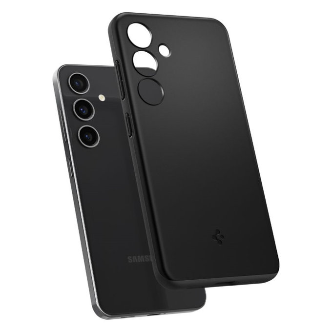 Spigen - Caz Thin Fit pentru Samsung Galaxy S24, negru