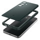 Spigen - Caz Thin Fit pentru Samsung Galaxy S24, Abyss Green