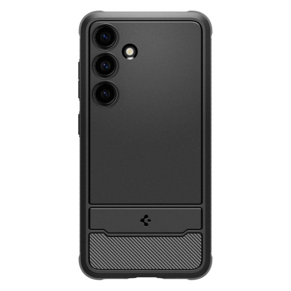 Spigen - Caz Rugged Armor pentru Samsung Galaxy S24, Matte Black
