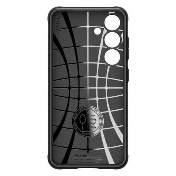 Spigen - Caz Rugged Armor pentru Samsung Galaxy S24, Matte Black