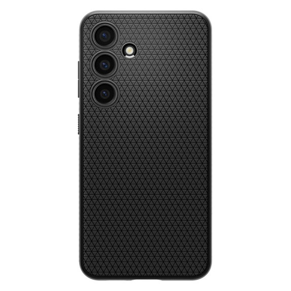 Spigen - Caz Liquid Air pentru Samsung Galaxy S24, Matte Black