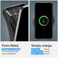 Spigen - Caz Liquid Air pentru Samsung Galaxy S24, Matte Black