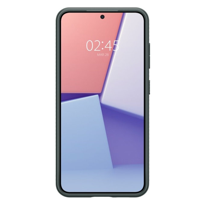 Spigen - Caz Liquid Air pentru Samsung Galaxy S24, Abyss Green