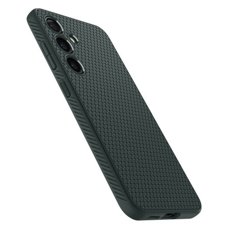 Spigen - Caz Liquid Air pentru Samsung Galaxy S24, Abyss Green